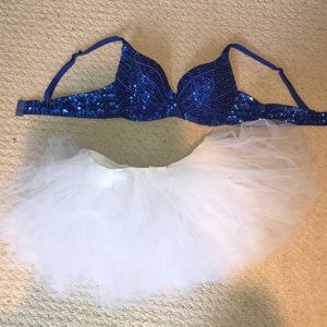 LIGHT UP TUTU & SPARKLY BRA SET